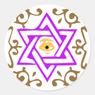 Symbol Freimaurer free masons Runder Aufkleber