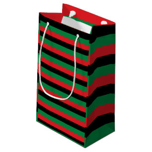 Symbol für afrikanische Flagge & Unia / Kwanzaa Kleine Geschenktüte
