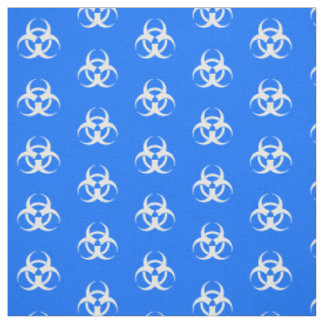 Symbol für blaue und weiße Biogefährdung Stoff