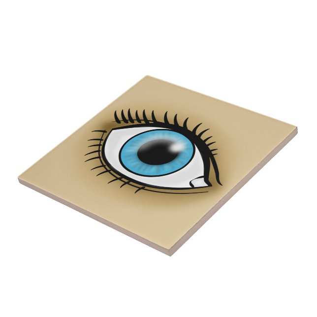 Symbol für blaues Auge Fliese (Seite)
