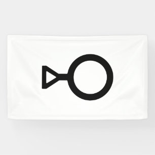 Symbol für das dritte Geschlecht Banner