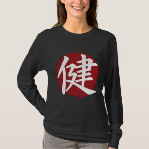 Symbol für das gesundheitliche Kanji Japanische Ka T-Shirt