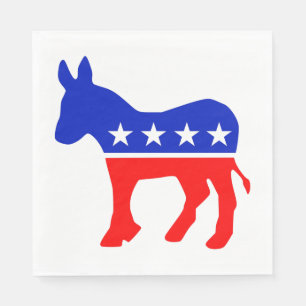 Symbol für demokratische Wahlen Serviette