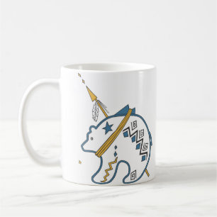 Symbol für den amerikanischen Weißbären Kaffeetasse