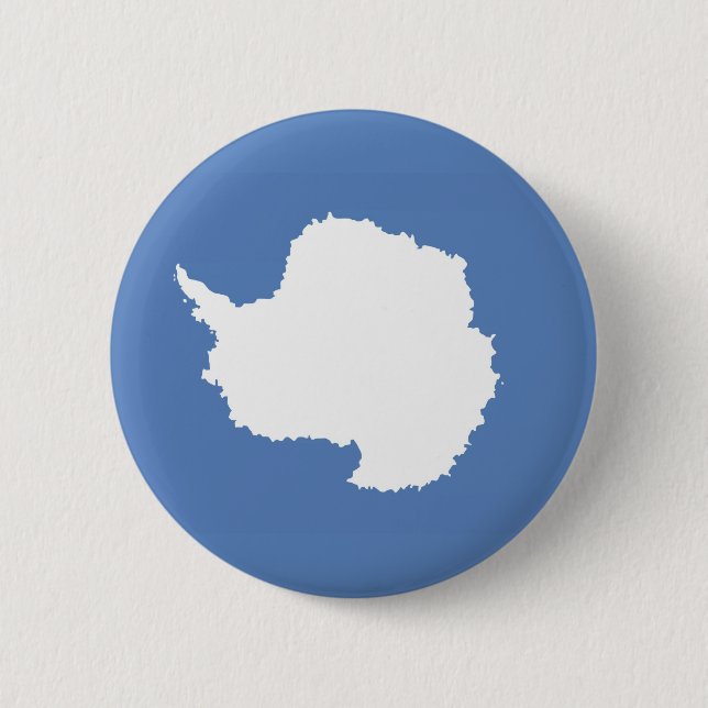 Symbol für den Antarktis-Kontinent Button (Vorderseite)