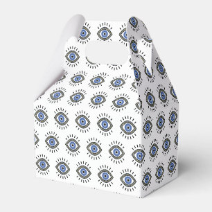 Symbol für den Augenschutz des Bösen, blaues Aug Geschenkschachtel