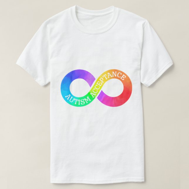 Symbol für die Akzeptanz von Autismus T-Shirt (Design vorne)