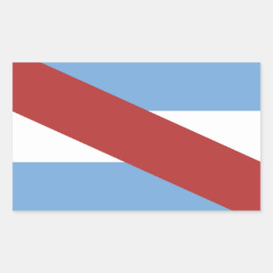 Symbol für die argentinische Region Rechteckiger Aufkleber