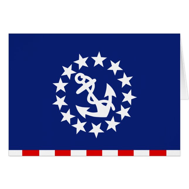 Symbol für die Flagge eines amerikanischen Schiffe (Vorderseite (Horizontal))