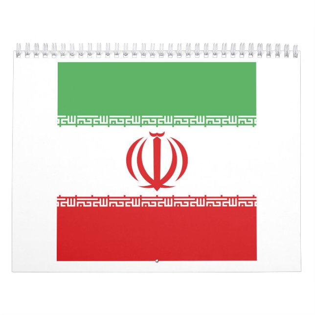 Symbol für die iranische Flagge Kalender (Titelbild)