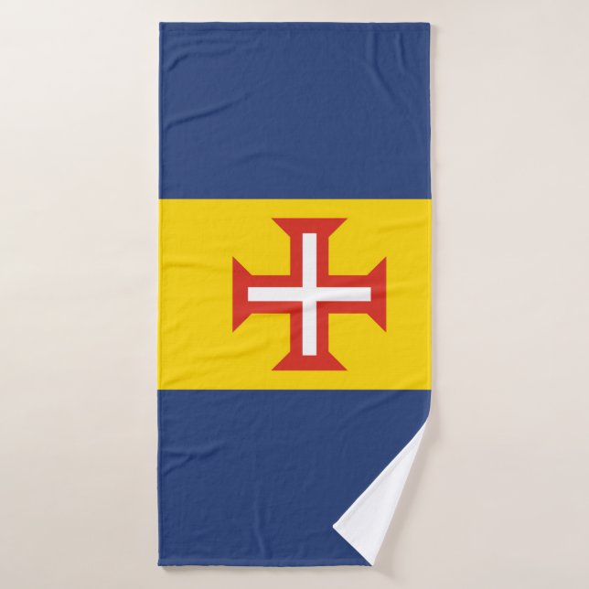 Symbol für die portugiesische Provinz Madeira Badehandtuch (Badehandtuch)