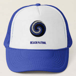Symbol für die Trennlinie Thin Blue Line - Beach P Truckerkappe