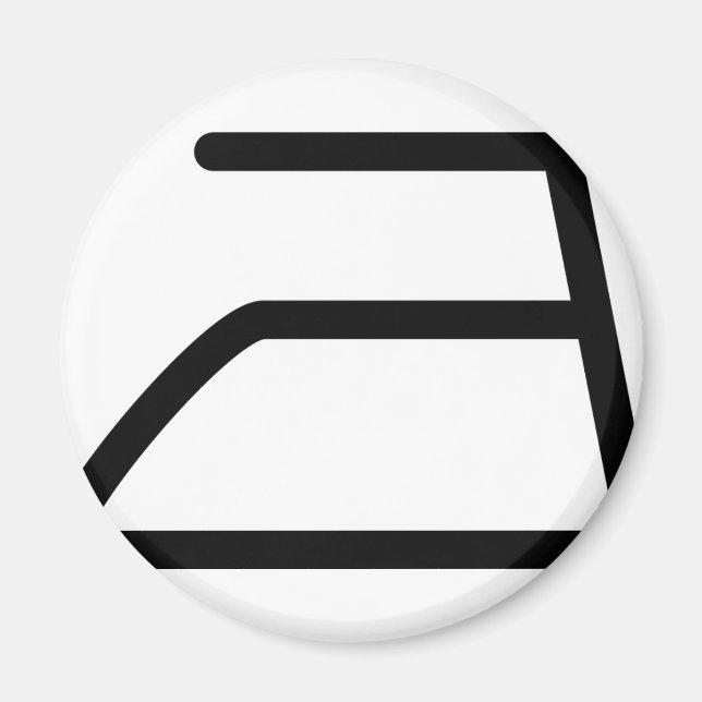 Symbol für Elektroeisen Magnet (Vorne)