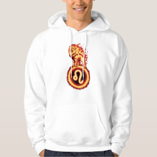 Symbol für Feuerlöschlampe - Leo Zodiac-Zeichen Hoodie