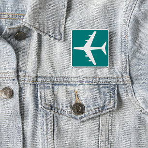 Symbol für Flughafenzeichen Zeichen für das Flugze Button
