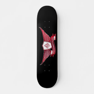 Symbol für Freimaurerei und Schild Skateboard