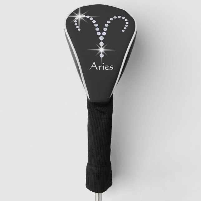 Symbol für funkelnd Diamanten Golf Headcover (Vorderseite)