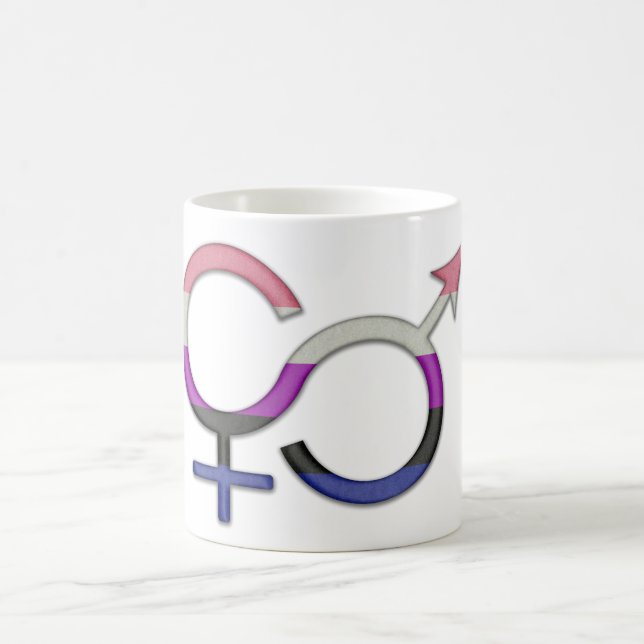 Symbol für Geschlechtsflüssigkeiten in den Farben  Kaffeetasse (Mittel)
