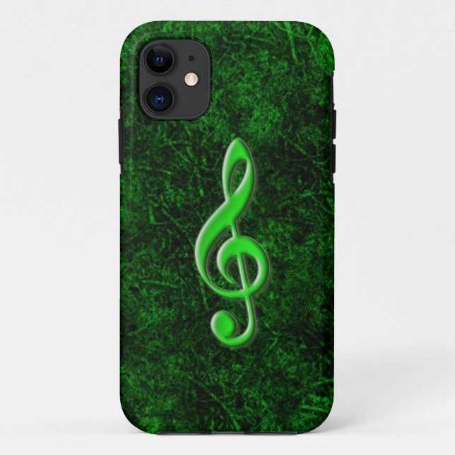 Symbol für grüne Musiknote iPhone 5 Fall Case-Mate iPhone Hülle (Rückseite)