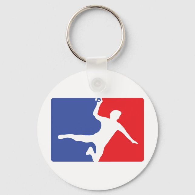 Symbol für Handball-Legende Schlüsselanhänger (Vorderseite)
