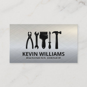 Symbol für Hardware-Tools Visitenkarte