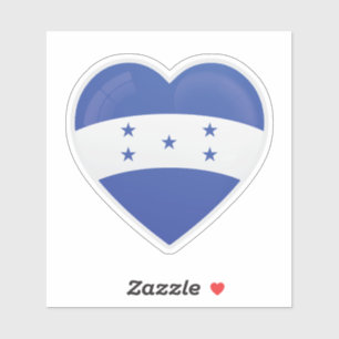 Symbol für honduranische Liebe Aufkleber