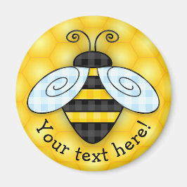 Symbol für Hummeln und Honeycomb Magnet