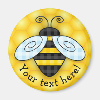 Symbol für Hummeln und Honeycomb Magnet