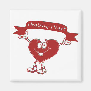 Symbol für Kardiologie des Bewusstseins für gesund Magnet