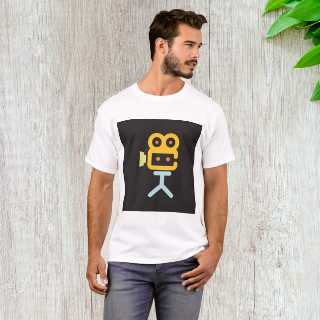 Symbol für Kinokamera T-Shirt (Von Creator hochgeladen)