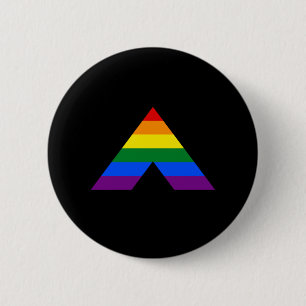 Symbol für LGBT, gerade Pyramide Button