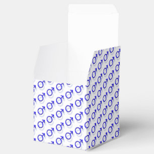 Symbol für männliches Geschlecht Geschenkschachtel