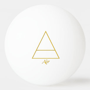 Symbol für Pagan-Luftelement Tischtennisball