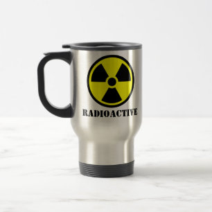 Symbol für Radioaktivität Reisebecher
