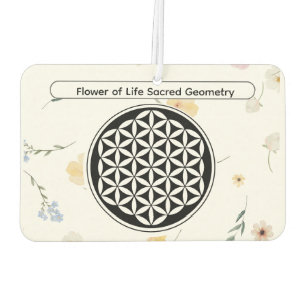 Symbol für Sacred Geometry-Schutz Autolufterfrischer