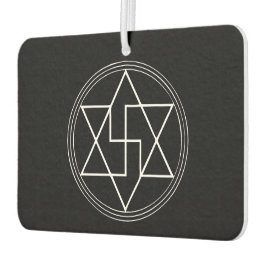 Symbol für Sacred Geometry-Schutz Autolufterfrischer
