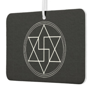 Symbol für Sacred Geometry-Schutz Autolufterfrischer