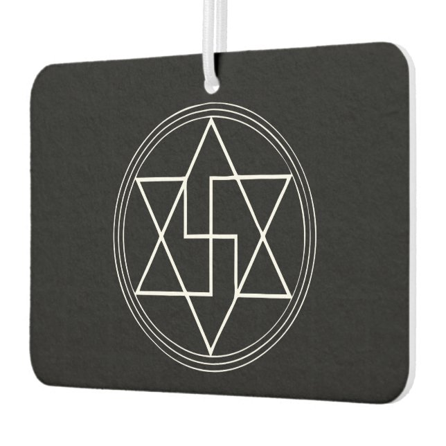 Symbol für Sacred Geometry-Schutz Autolufterfrischer (Links)