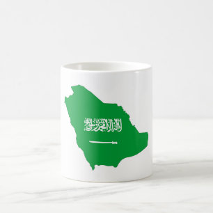 Symbol für Saudi Arabien Kaffeetasse