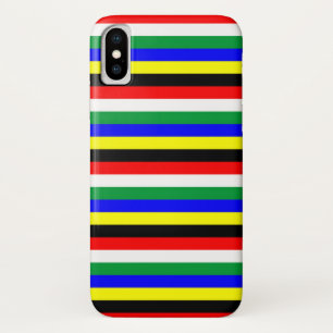 Symbol für Streifen der Südafrikanischen Flagge iPhone X Hülle