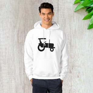 Symbol für Vintage Zugmaschine, Silhouette Hoodie