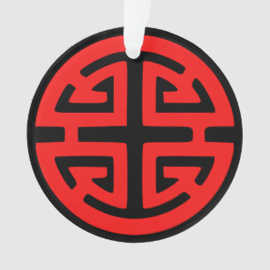 Symbol für Wohlstand in China Ornament