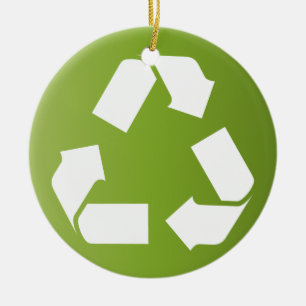 SYMBOL gerecycelt Keramik Ornament
