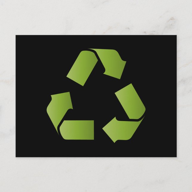SYMBOL gerecycelt Postkarte (Vorderseite)