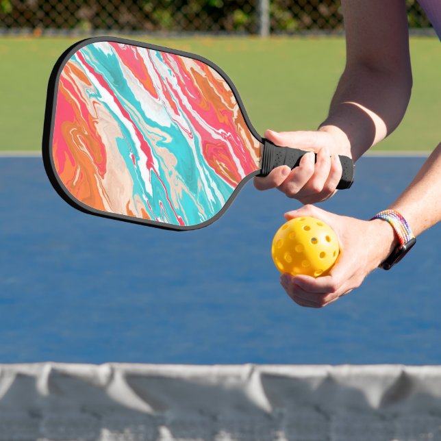 Symbol Graphic Protection Privacy Safety Pickleball Schläger (InSitu)