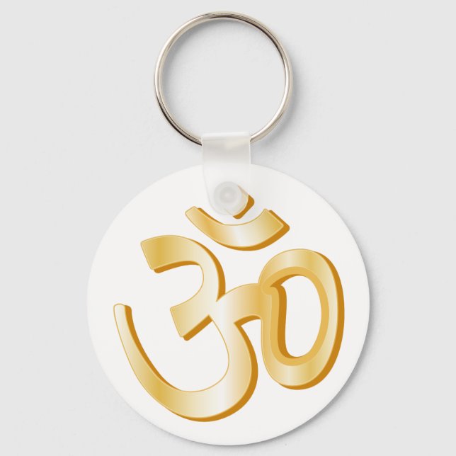 Symbol Hinduismus Schlüsselanhänger (Vorderseite)