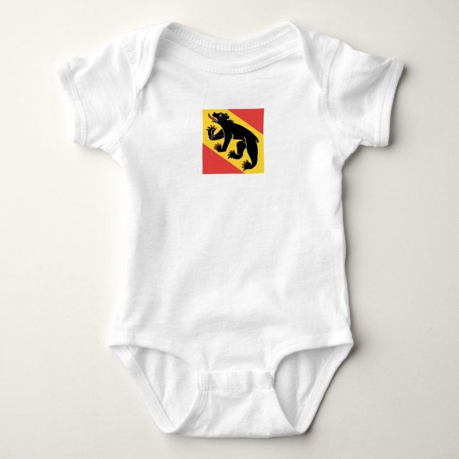 Symbol Kanton Bern - Schweiz Baby Strampler (Vorderseite)