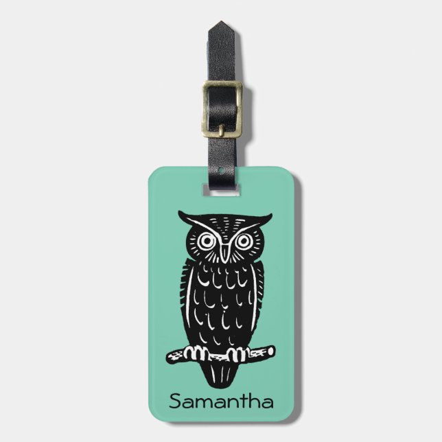 Symbol: Klugheit Gepäckanhänger (Vorderseite vertikal)