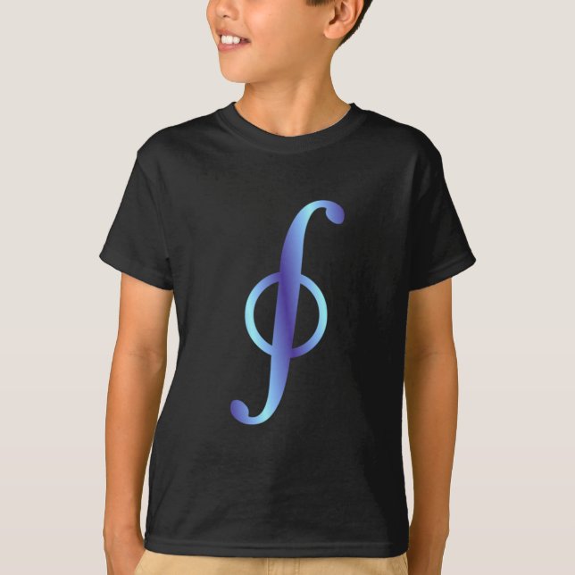Symbol Kurvenintegral path integral T-Shirt (Vorderseite)