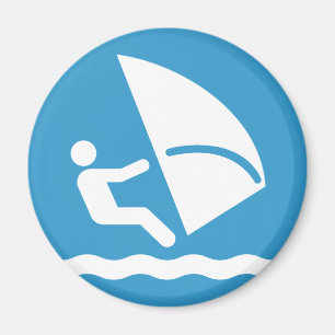 Symbol-Magnet für Windsurf Magnet